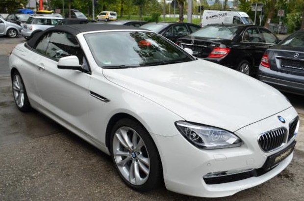 Left hand drive BMW 6 SERIES 640D CABRIOLET